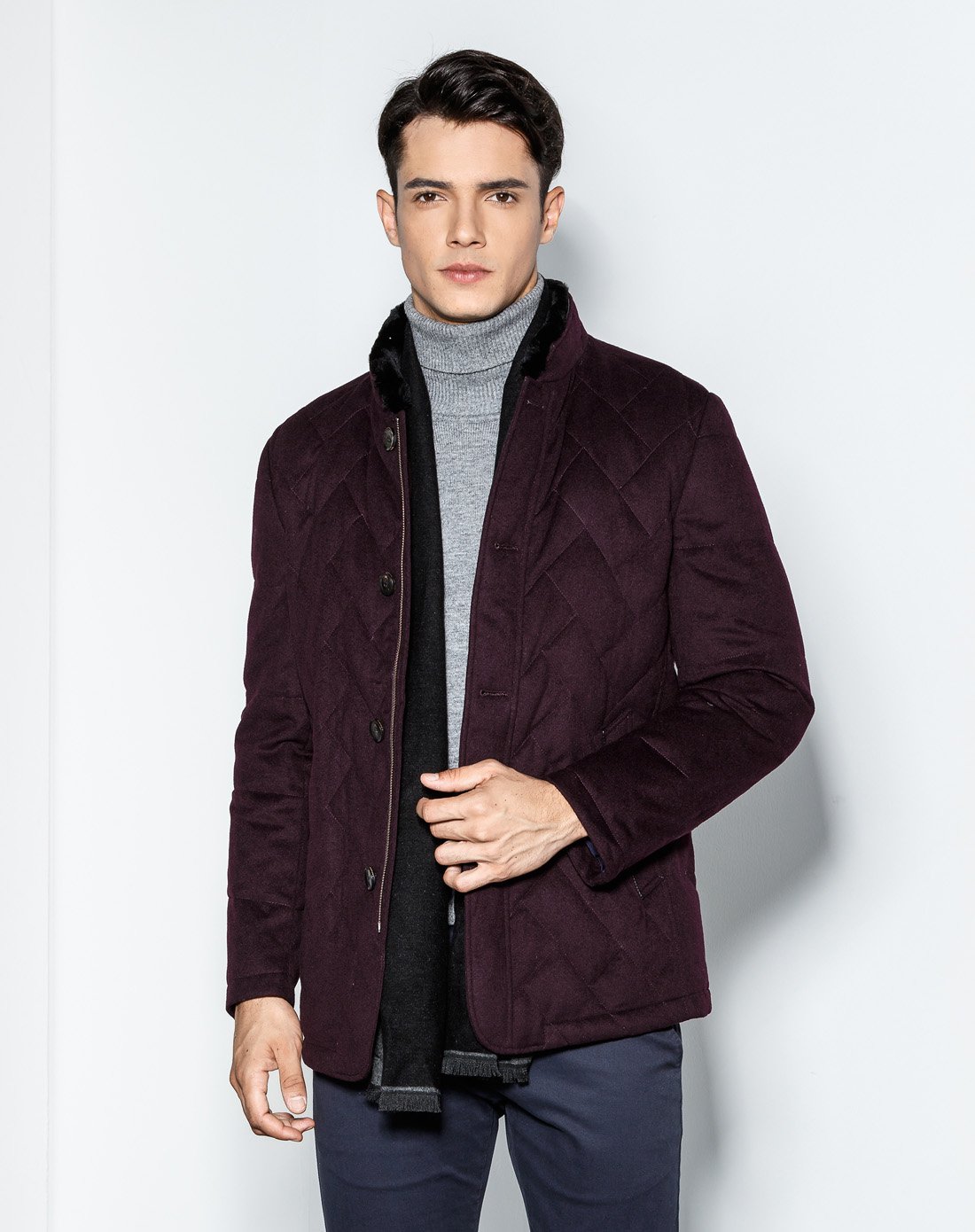 冬装 帅气休闲男士羽绒服