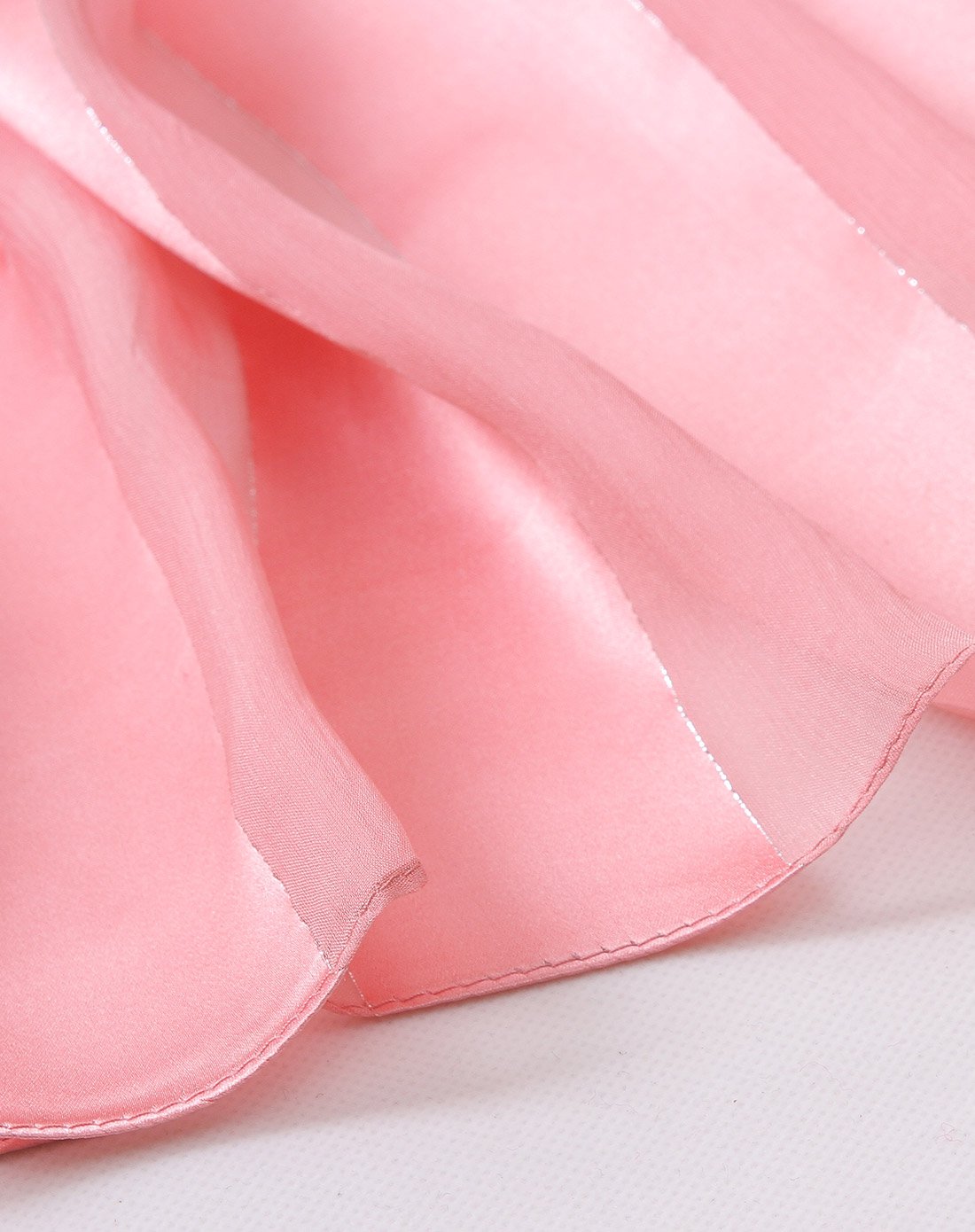 (礼品礼袋)唯品专供2018春款纯色真丝丝巾