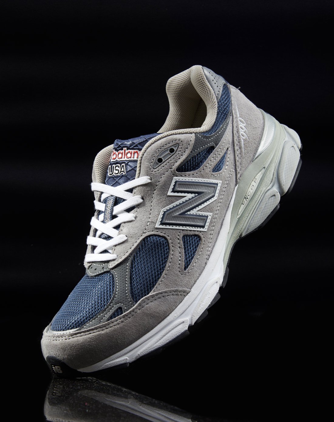 new balance 美產990 男款灰色跑步鞋 跑步系列 中等鞋楦