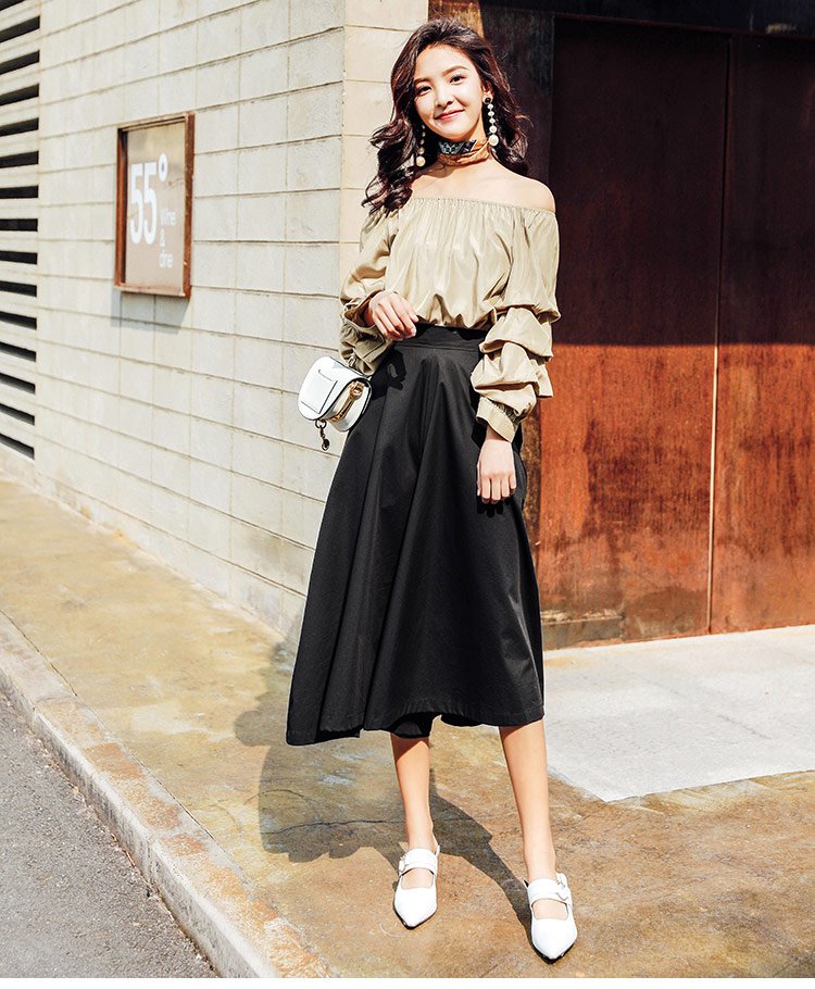 高腰通勤阔腿裤及膝韩版休闲裤