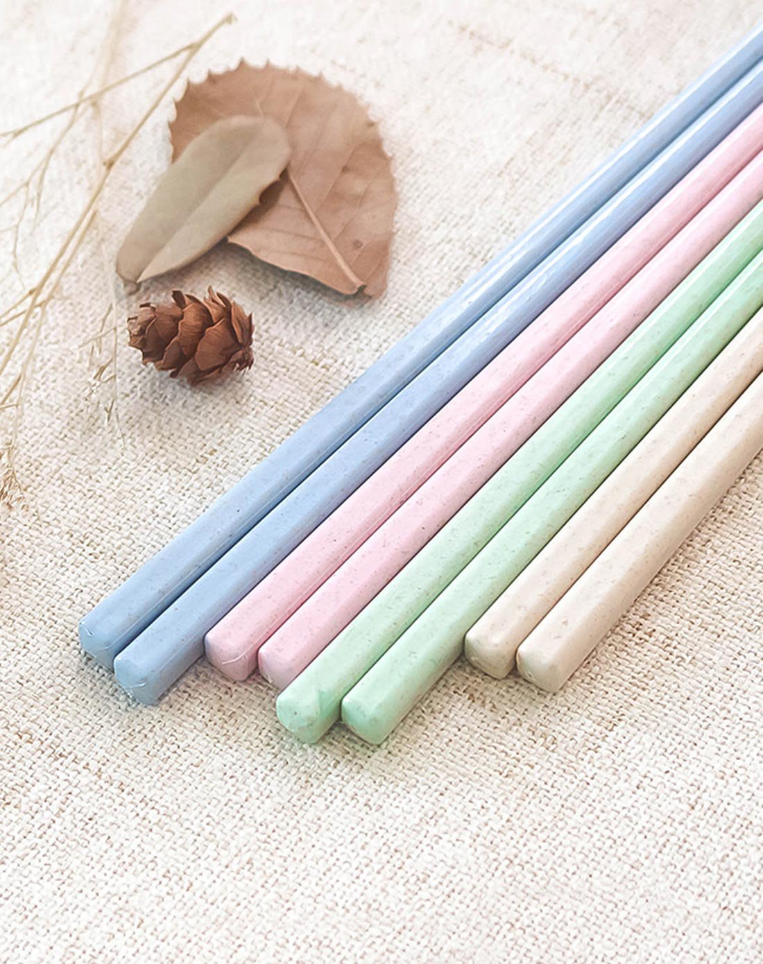 【4双装】日式小麦秸秆筷子