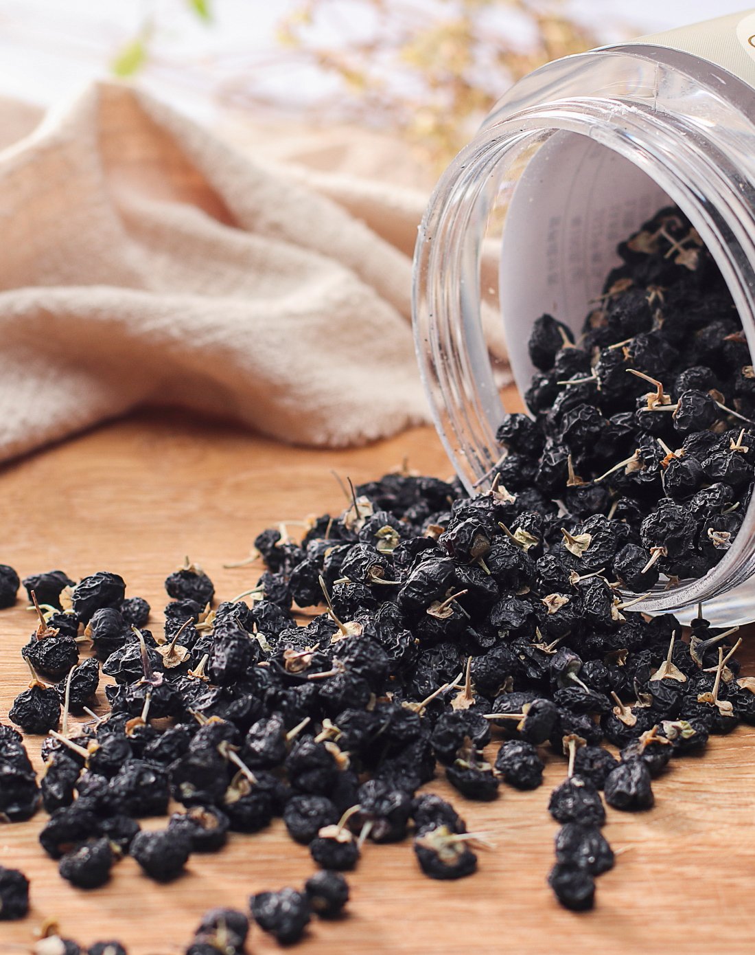 官栈系列 中果黑枸杞茶 100g