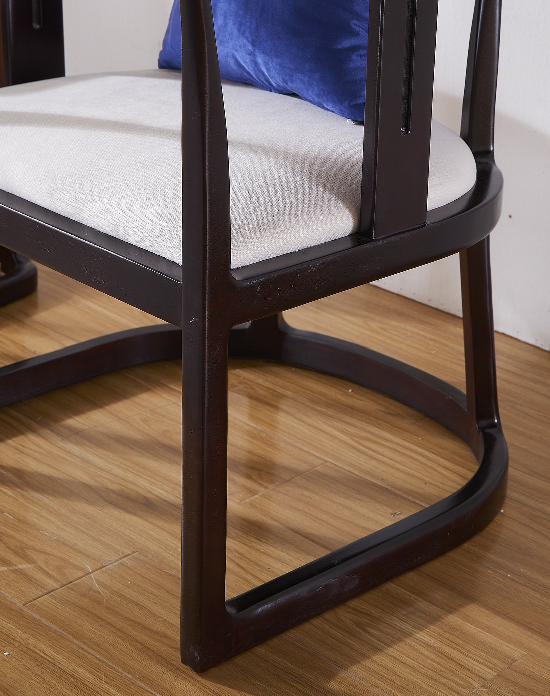 凯哲家具专场直发货进口沙比利木 别墅高端办公椅 装饰椅餐椅靠背椅