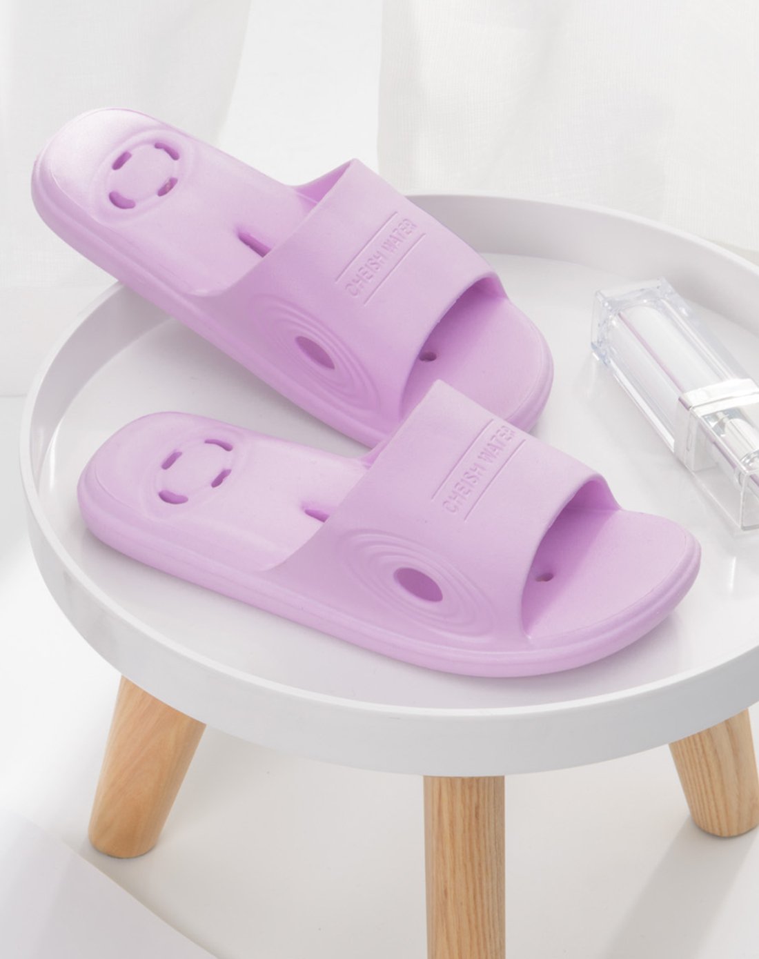 生活日用品-88元任选3件女士镂空夏季家居浴室漏水凉拖鞋1810xn08115