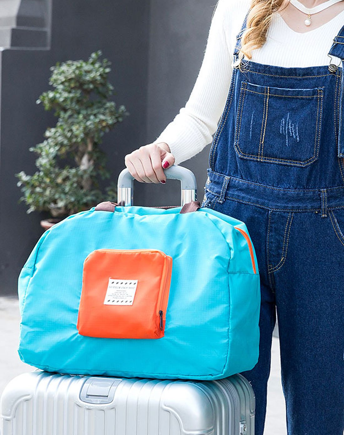 折叠包不占空间 便携单肩旅行收纳袋