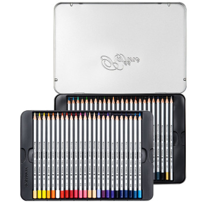 专业美术油性彩色铅笔 48色 raffine系列7100-48tn