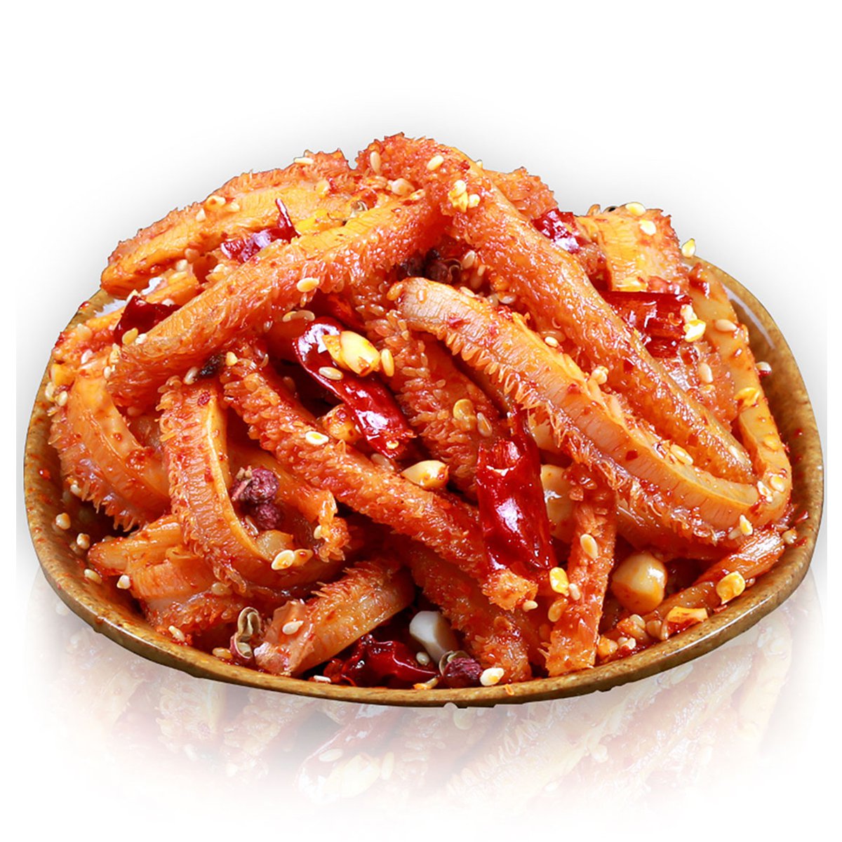 内蒙古风味108克香辣牛肚 香辣味零食小吃