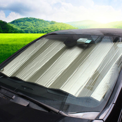 汽车遮阳挡前档防晒隔热太阳挡板前挡风玻璃遮挡阳光帘