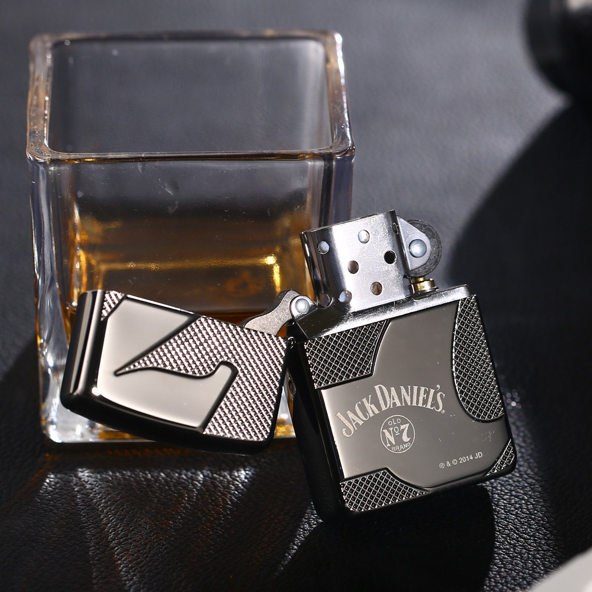 zippo打火机美国芝宝 杰克丹尼7号-防风煤油打火机