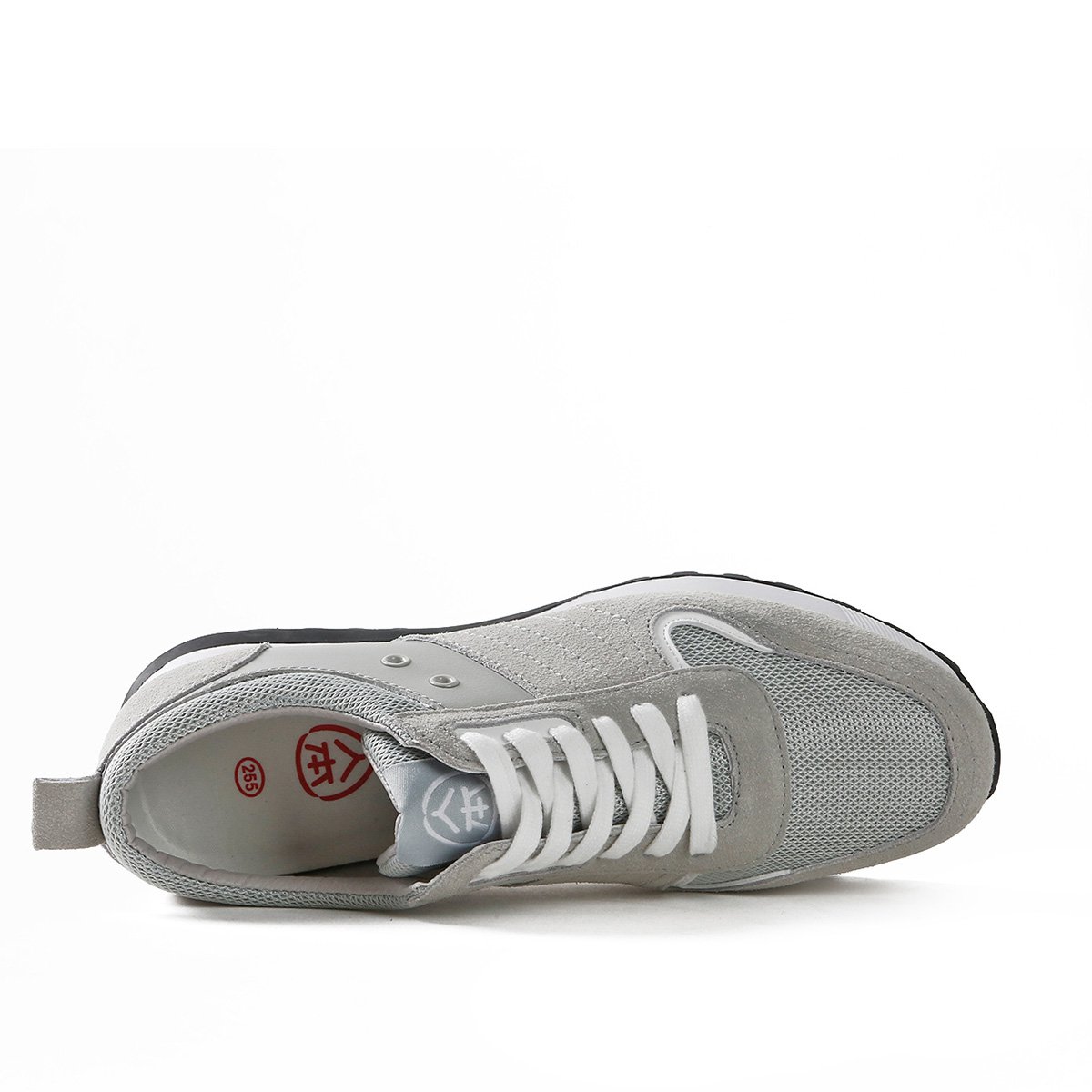 人本 男款低帮网面透气款轻便系带百搭运动休闲鞋跑鞋