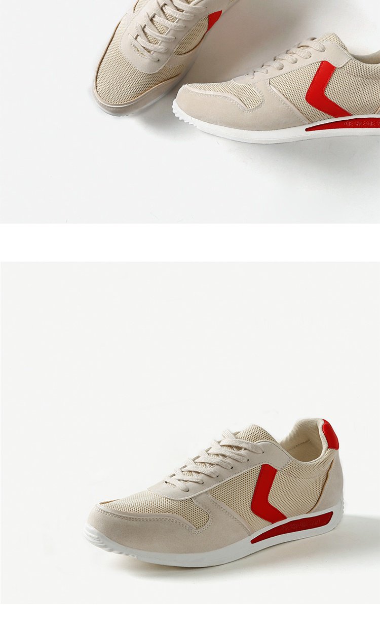 人本 男款时尚休闲系带运动休闲鞋 情侣款