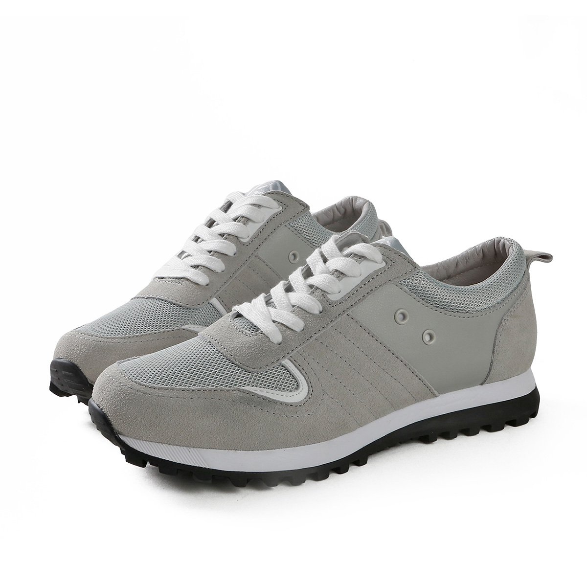 人本 男款低帮网面透气款轻便系带百搭运动休闲鞋跑鞋