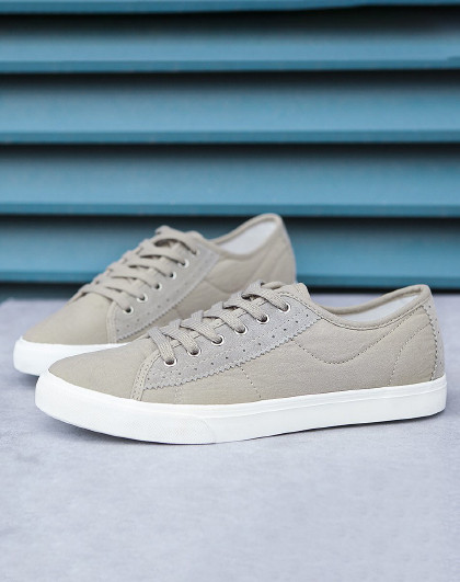 平底 男款细平纹棉布鞋面休闲鞋