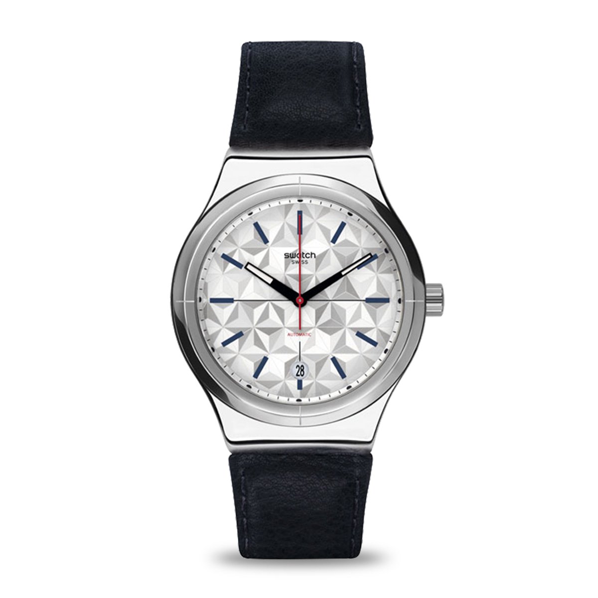 斯沃琪swatchswatch 斯沃琪装置51系列金属手动机械男士手表yis408