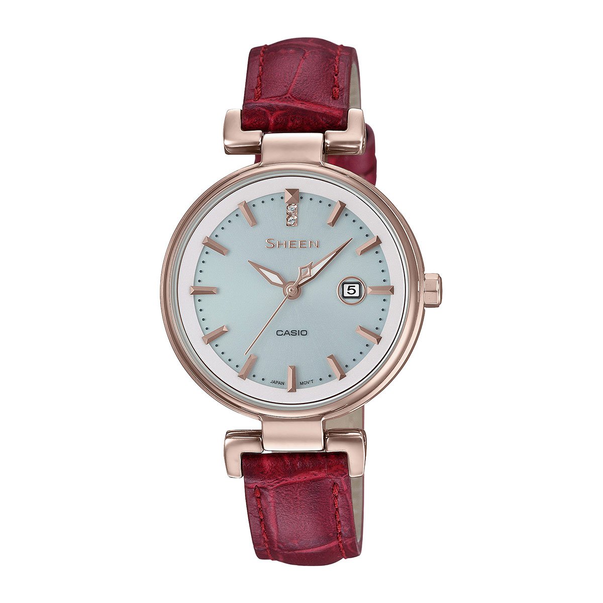 【正品授权 全国联保】卡西欧casio手表送礼优选 sheen系列人造蓝宝石