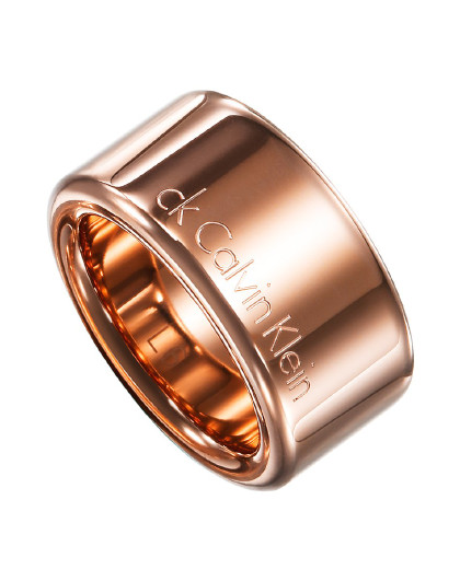 专柜同步简约百搭ck戒指8号kj06pr100208送礼饰品