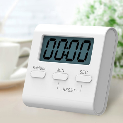 2个装可磁吸提醒器学生学习静音电子秒表闹钟记时器倒计时器厨房定时