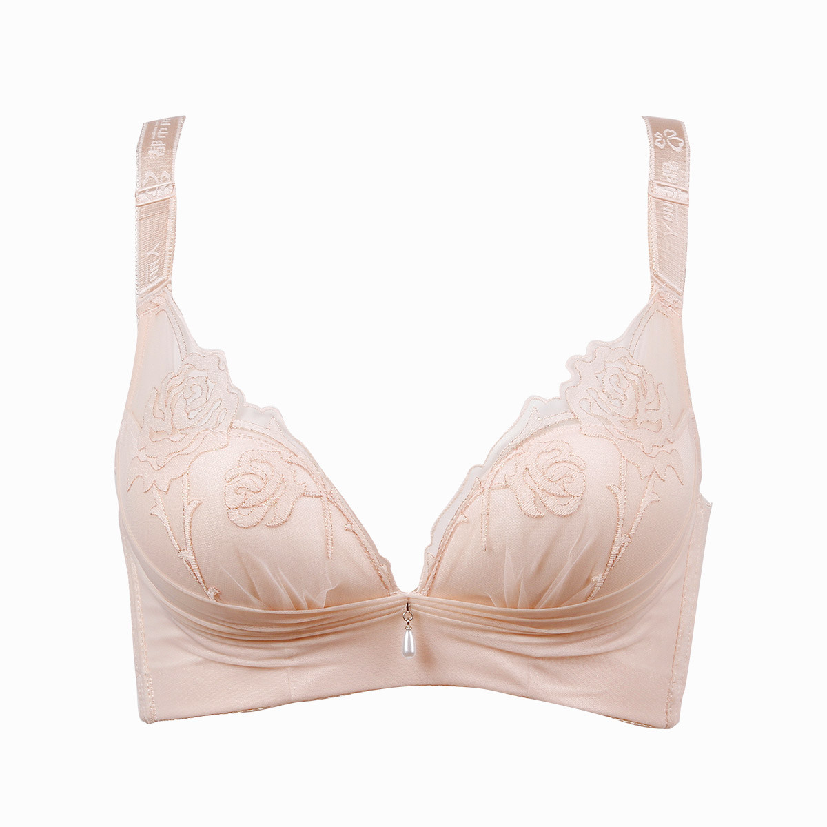 都市丽人秋冬基础内衣打底专场  都市丽人时尚刺绣深v性感聚拢调整型