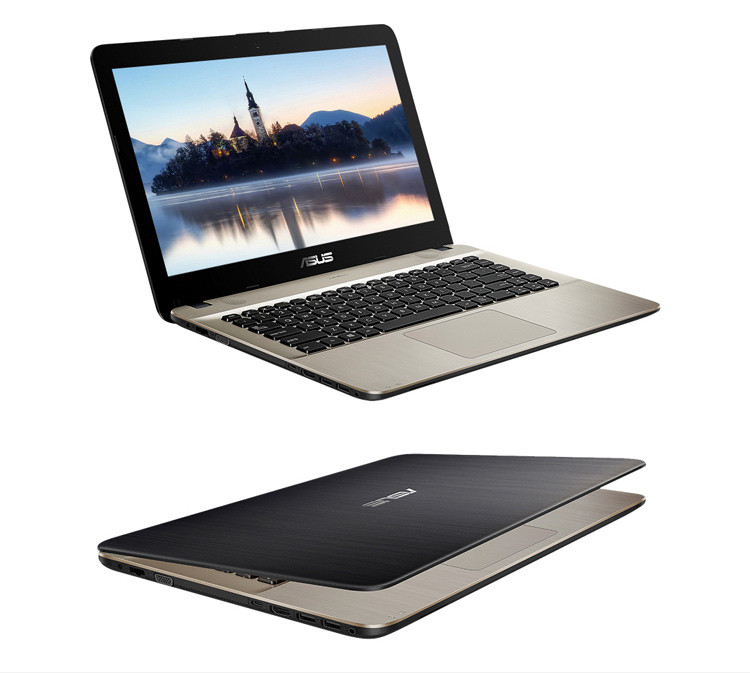 华硕x441多彩10件套办公学习本笔记本电脑