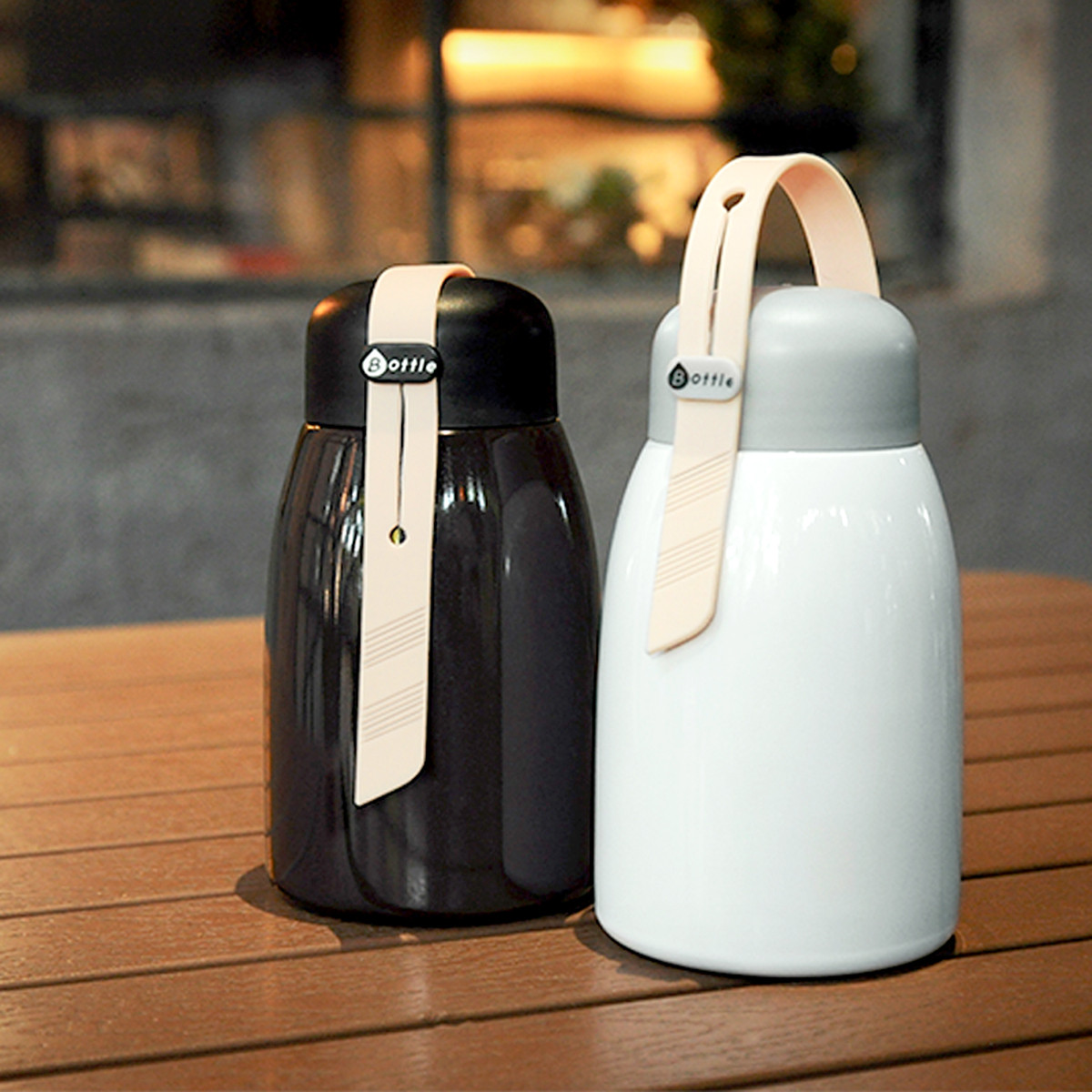 布拉德款女学生创意杯子迷你可爱不锈钢水壶大肚杯便携水杯保温杯320