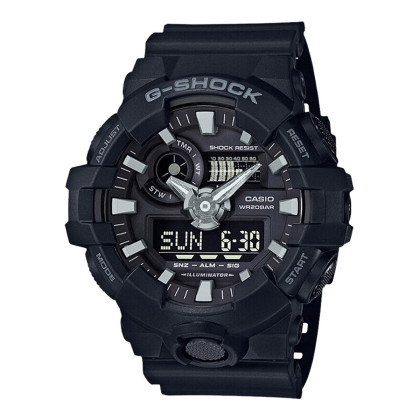 casio 男式百搭数字手表g-shock 系列ga-700