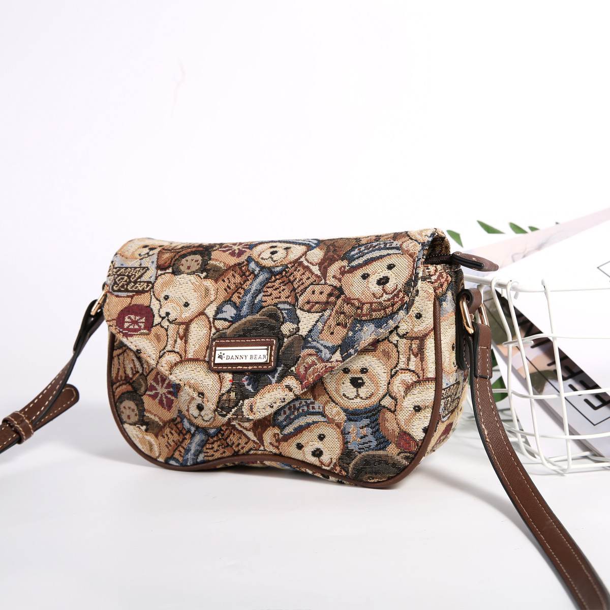 丹尼熊女式小包青春时尚单肩包斜挎包