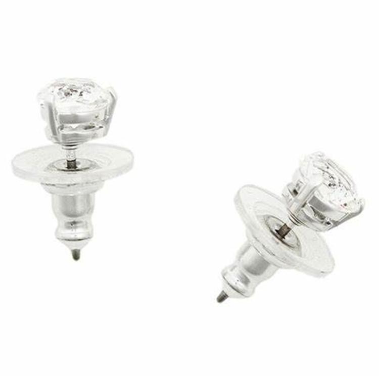 施华洛世奇 钜惠好礼 SOLITAIRE系列圆形闪耀水晶耳钉耳环耳坠