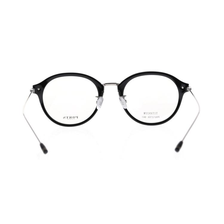 PORTS 女款日常复古休闲板材钛眼镜架POU12708