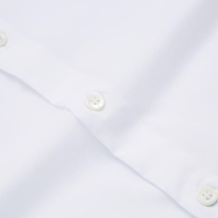 EMPORIO ARMANI 阿玛尼男装净色小鹰标短袖衬衫