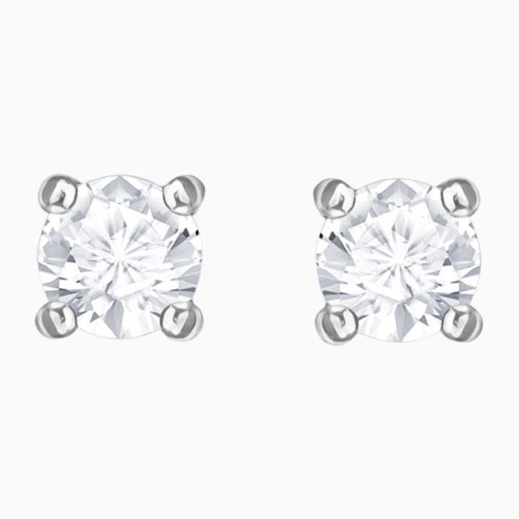 施华洛世奇 钜惠好礼 ATTRACT 无限魅力简约精致耳钉