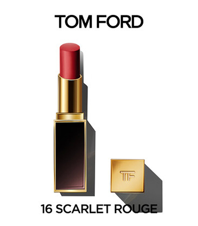 【全新缎光质地】tom ford 柔雾缎采唇膏 tf新16(黑细管)