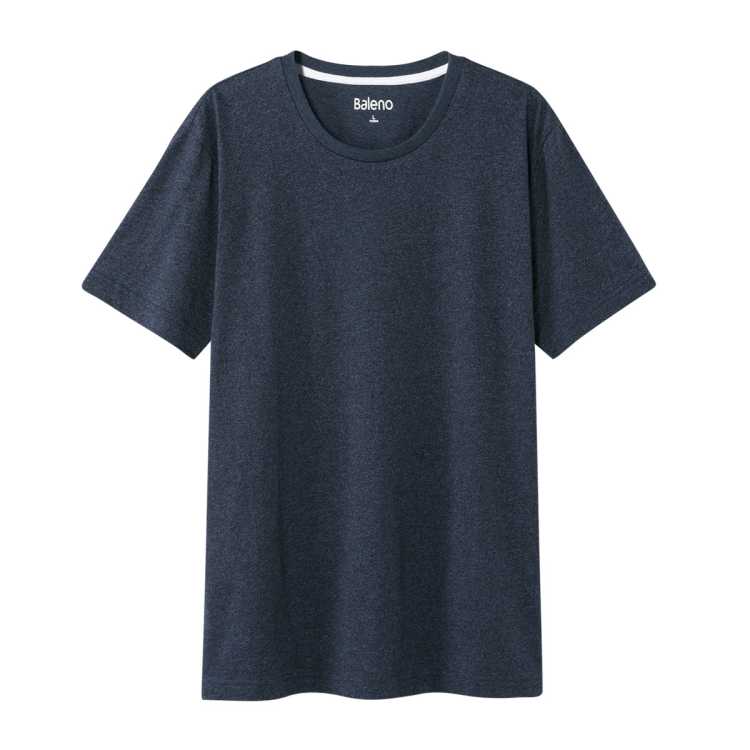 新款纯色百搭舒适圆领休闲短袖男式T恤