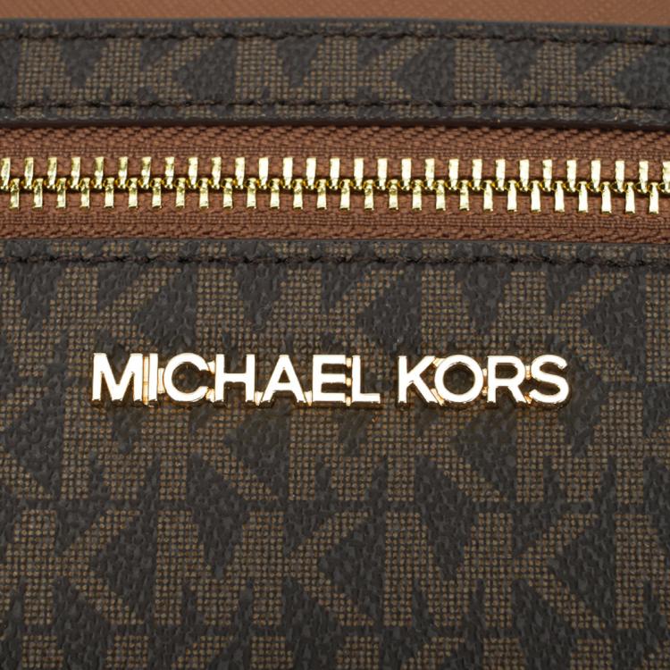 MICHAEL KORS MK迈克高仕 Jet Set 女士大号老花斜挎单肩相机包