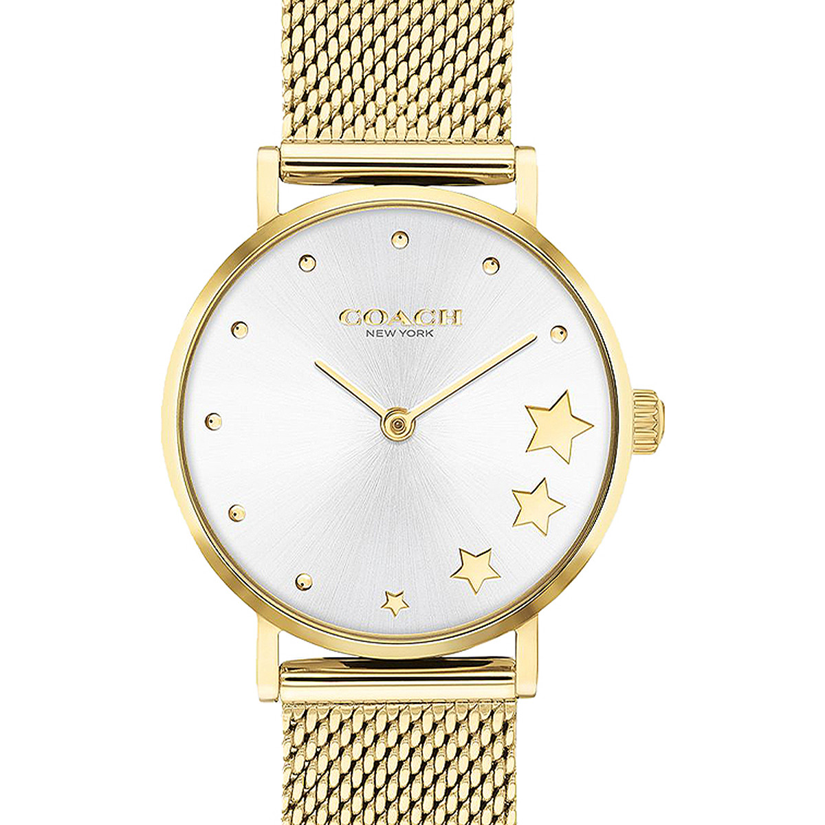 perry星辰大海米兰编织钢带手表女表