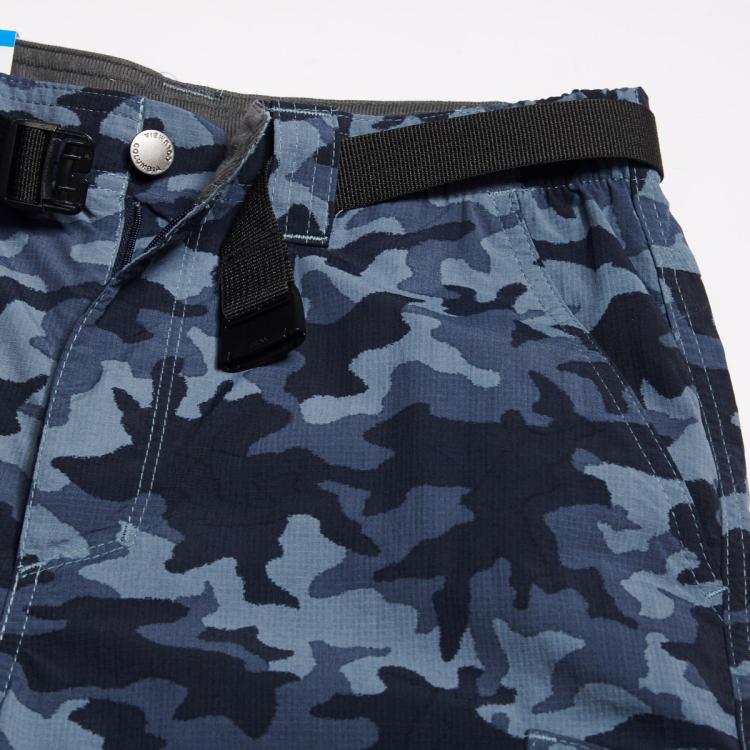 COLUMBIA 轻薄迷彩透气短裤防紫外线工装五分裤 男子户外运动短裤