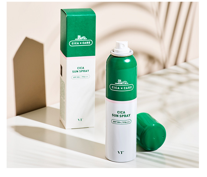 【舒缓修护】vt 老虎防晒喷雾150ml 清爽抗痘隔离紫外线