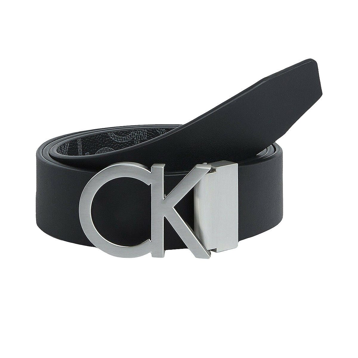 ck 百搭商务男士腰带可双面翻转使用logo针扣