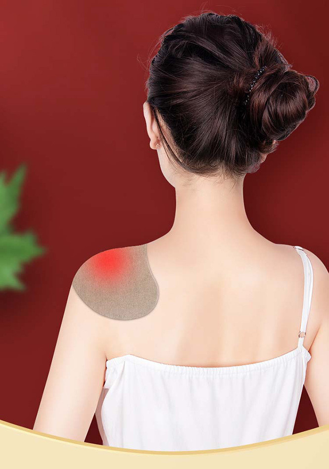 2盒装南京同仁堂艾草肩周贴肩颈疼痛热敷背部灸贴艾叶自发热暖贴