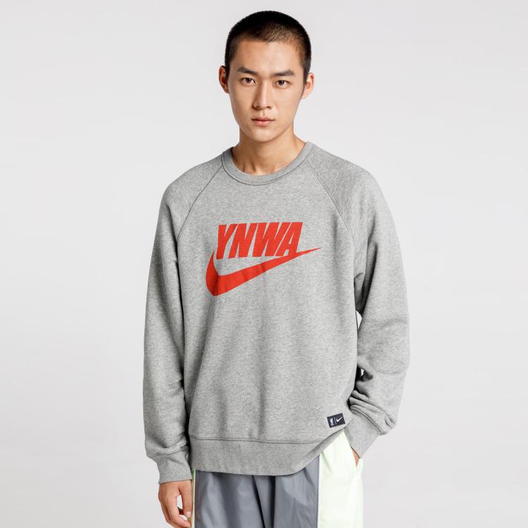 Nike 棉质保暖 男款柔软舒适时尚大logo长袖卫衣 | ModeSens