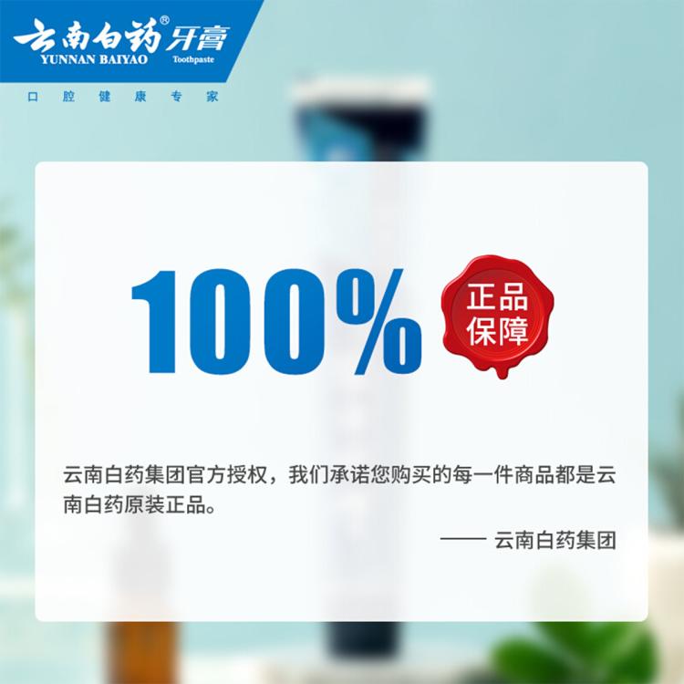 云南白药 药企出品经典护龈留兰香健齿清新成人牙膏实惠装245g
