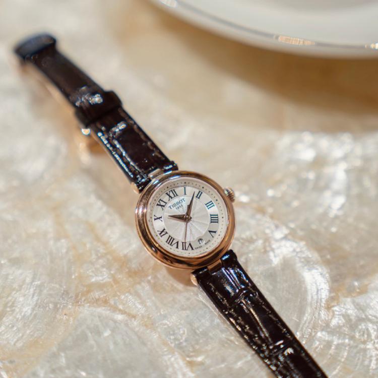 TISSOT 【刘亦菲同款】天梭女表小美人时尚瑞士石英手表女送女友