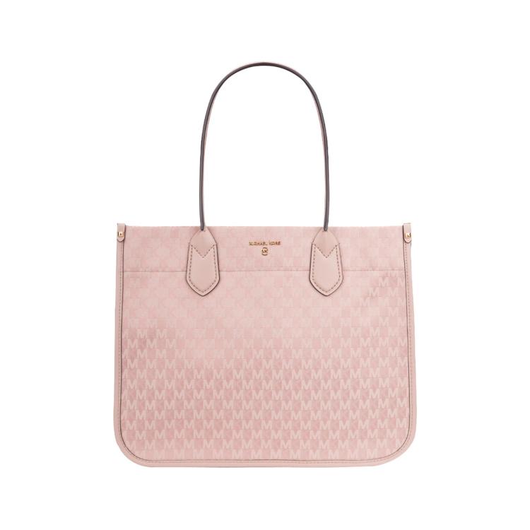 Michael Kors Mk迈克高仕heidi系列 女士大号经典印花单肩包 In Pink