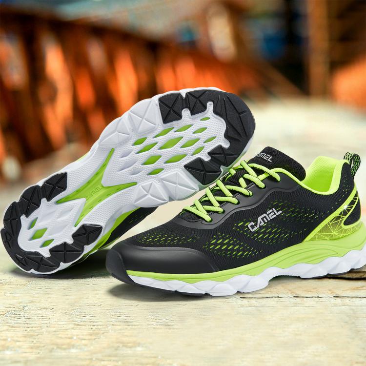 骆驼 【裂风系列】运动鞋男鞋春秋轻便透气缓震户外马拉松跑步鞋男款