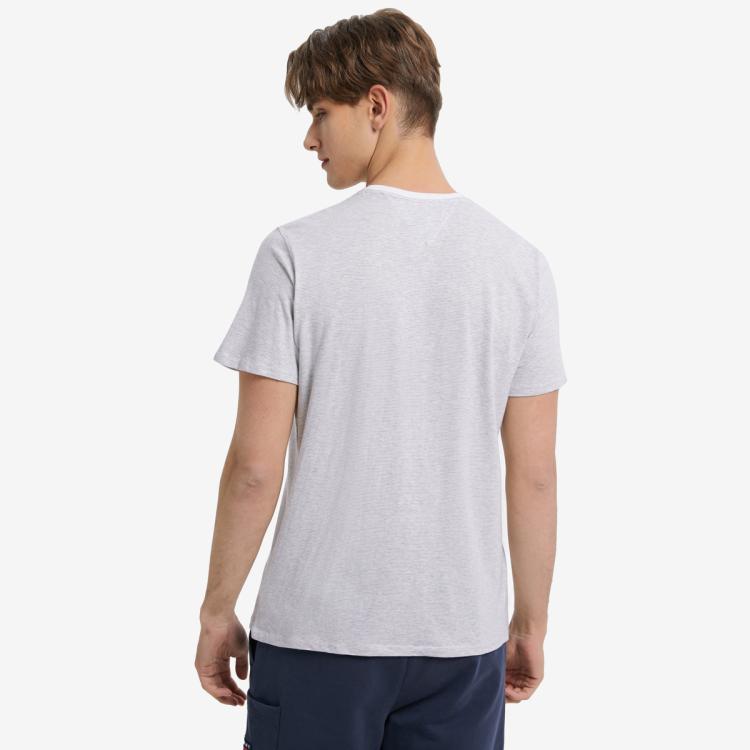 Tommy Jeans男装纯棉两件装简约绣标透气居家圆领短袖T恤13135