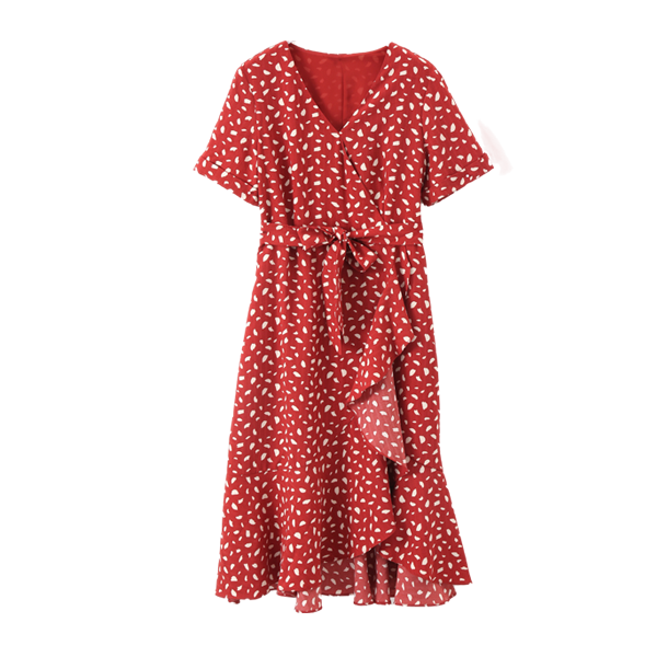 ��ʽ�ȼٷ粨��ȹ�� �ļ�V������ȹ �ٴ��������п� 102Ԫ