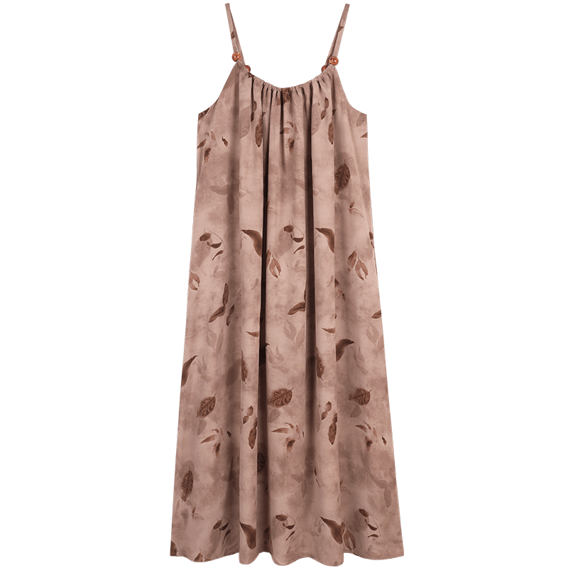 �ֹ� ˮī����������ȹ�߼���ȹ��Ů�Ŀ���ѩ���黨��ȹ���߶ȼ�ɳ̲ȹ147Ԫ