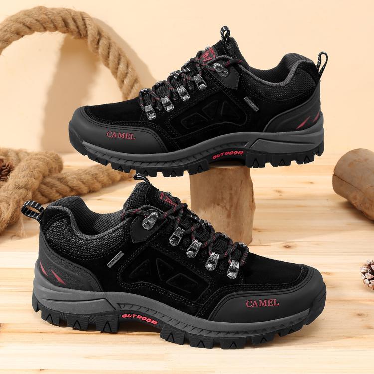 骆驼 【经典爆款悍将】春夏男户外运动登山健步透气徒步工装复古休闲鞋