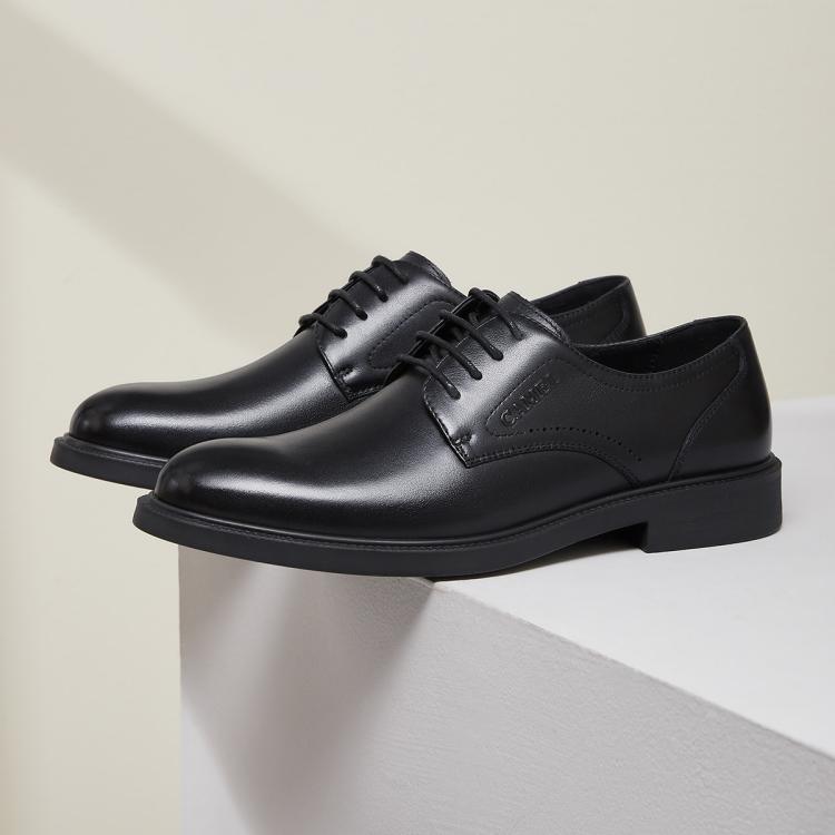 骆驼 【舒适耐磨】春男时尚英伦鞋商务正装休闲鞋孟克鞋商务正装鞋婚鞋