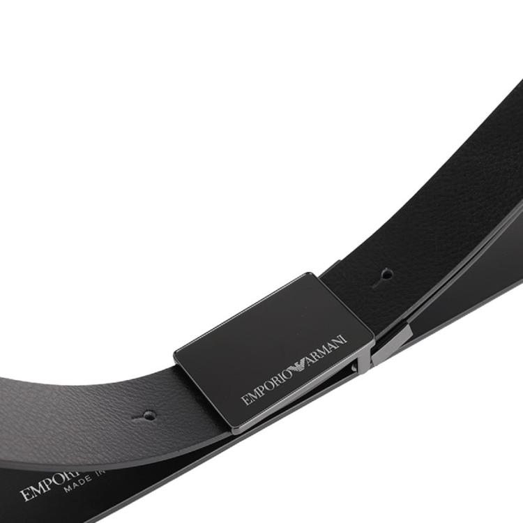 EMPORIO ARMANI 阿玛尼商务气质百搭男士皮带腰带送父亲送男友