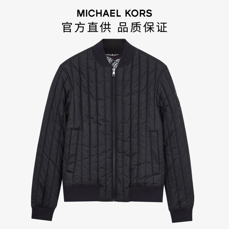 Michael Kors 【专柜同款】mk/印花休闲双面外套 In Black